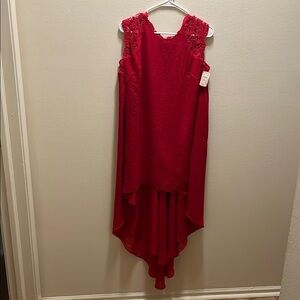 NWT Dress the Population red dress